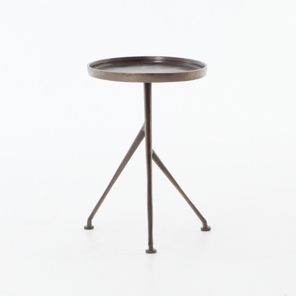 Schmidt Accent Table- Antique Rust by FOUR HANDS