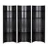 Fassbender Industrial Steel Bookcase Trio in Matte Black by Noir Furniture