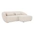 Amelia Nook Modular Right Sectional Warm White by Moes Home