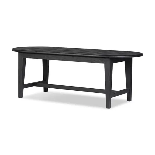 Alfie Dining Table - Black Pine by Four Hands
