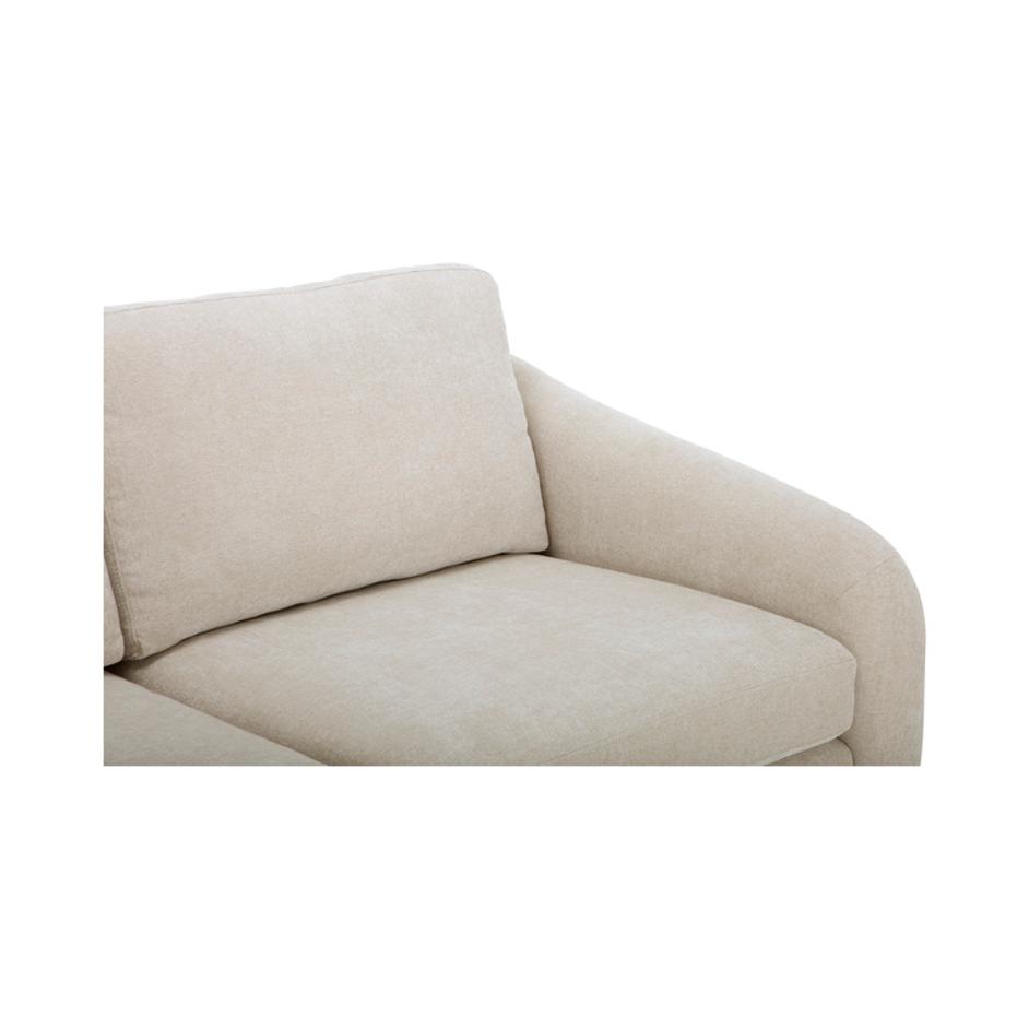 Quinn Sectional Oatmeal by Moes Home