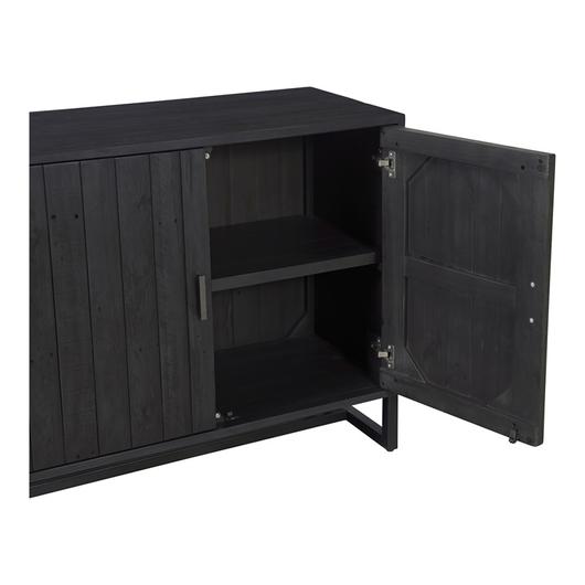 SIERRA 2 DOOR CABINET BLACK by Moes Home
