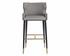 GIANNI BARSTOOL - DILLON STRATUS / DILLON BLACK by Sunpan