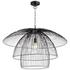 Canopy Pendant in Matte Black by Cyan Design
