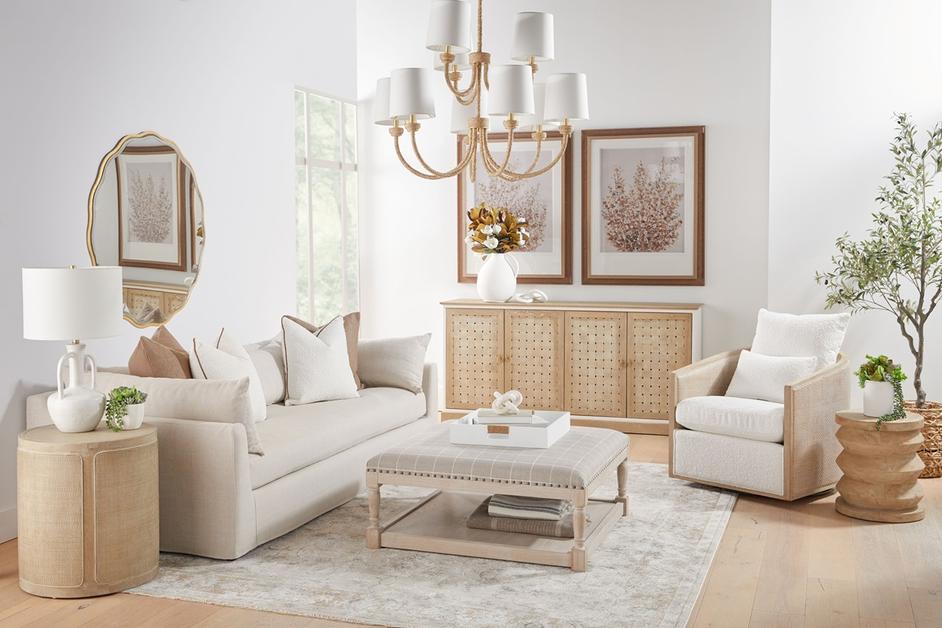 Haven 96" Lounge Slipcover Sofa by Essentials For Living