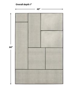 Puzzle Piece Oversized Mirror by Uttermost