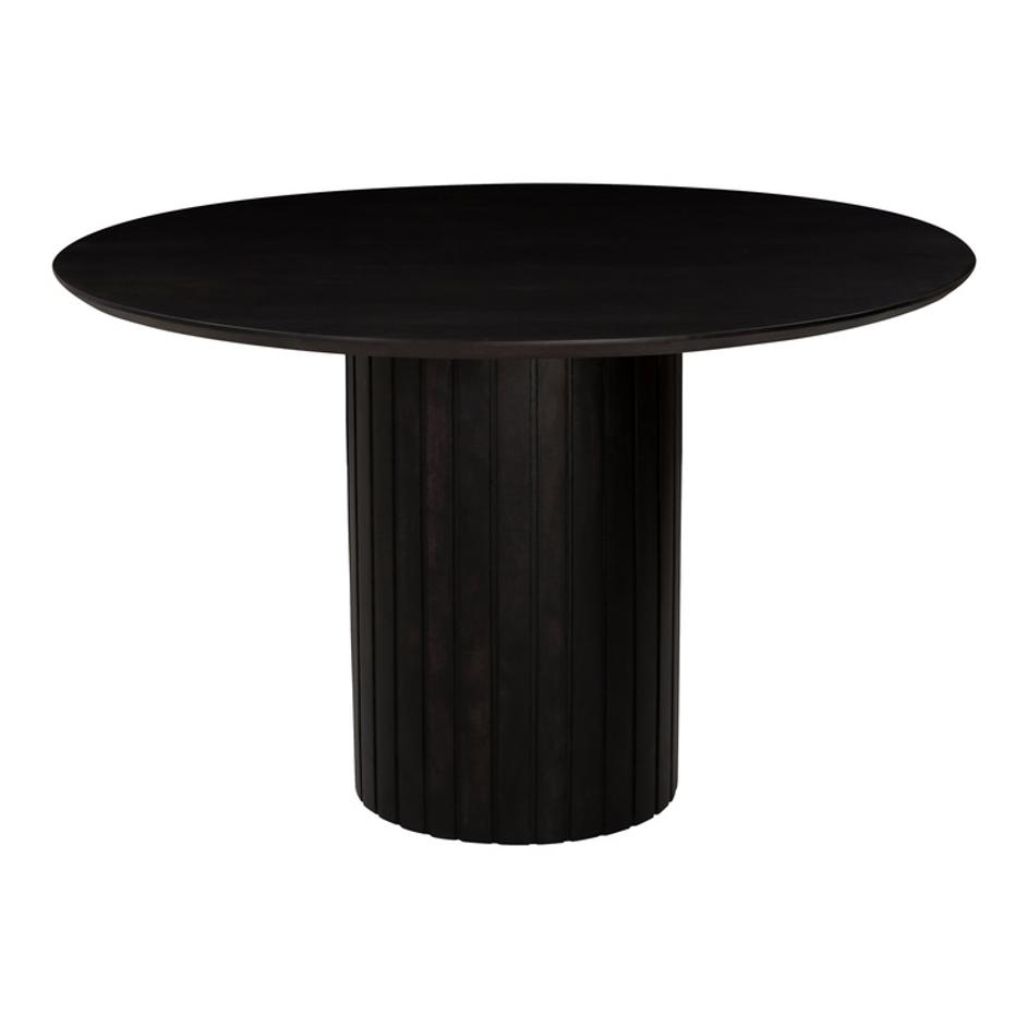 Povera Round Dining Table Black by Moes Home