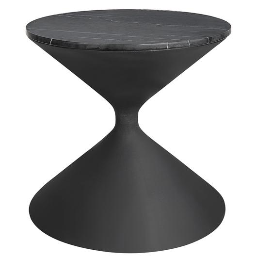Time's Up Hourglass Shaped Side Table by Uttermost