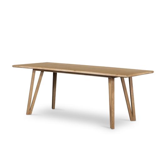 Leah Dining Table-Whitewash On Oak by FOUR HANDS