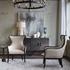 Sandy Wing Back Armchair by Uttermost