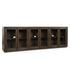 Bradley Oak Wood 6Dr Cabinet Landmark Brown by Classic Home