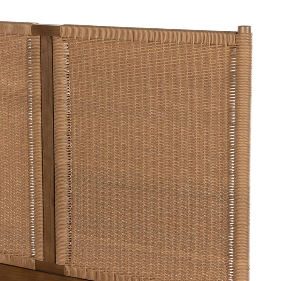 Liza Bed In Toasted Sungkai - Queen by FOUR HANDS