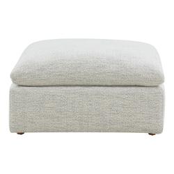 TERRA CONDO OTTOMAN PERFORMANCE FABRIC COASTSIDE SAND by Moes Home