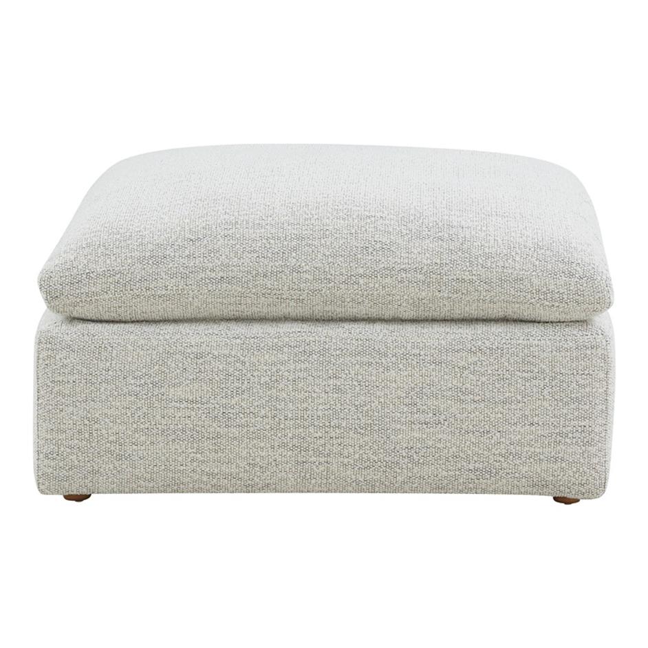 TERRA CONDO OTTOMAN PERFORMANCE FABRIC COASTSIDE SAND by Moes Home