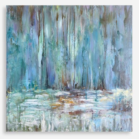 Blue Waterfall Art by Uttermost