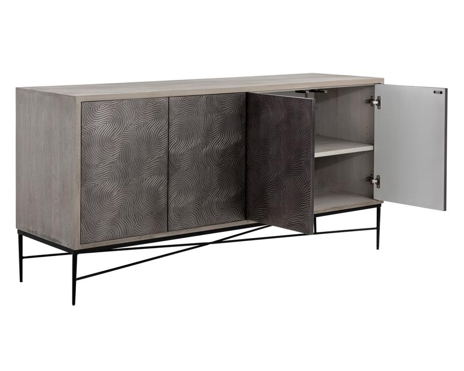 ALGARVE SIDEBOARD - GREY by Sunpan