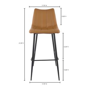 ALIBI BARSTOOL TAN-M2 by Moes Home