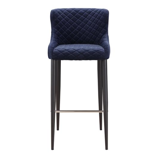 ETTA BARSTOOL DARK BLUE by Moes Home