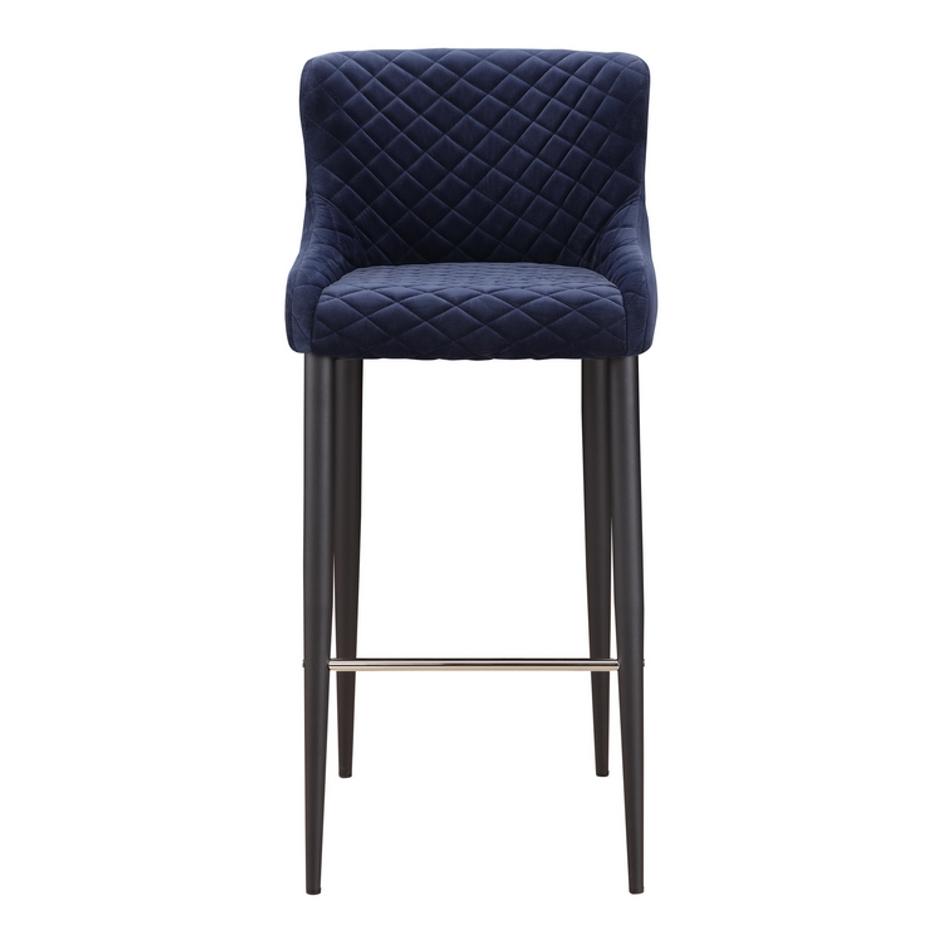 ETTA BARSTOOL DARK BLUE by Moes Home