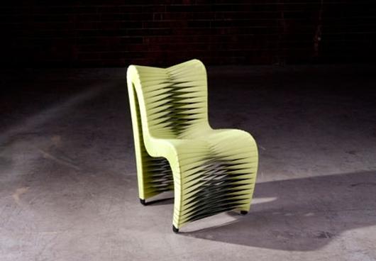 Seat Belt Dining Chair,Green by PHILLIPS COLLECTION