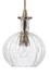 Sophia Carafe 1-Light Glass Pendant by Jamie Young