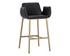 LUCANO BARSTOOL - BRAVO BLACK by Sunpan