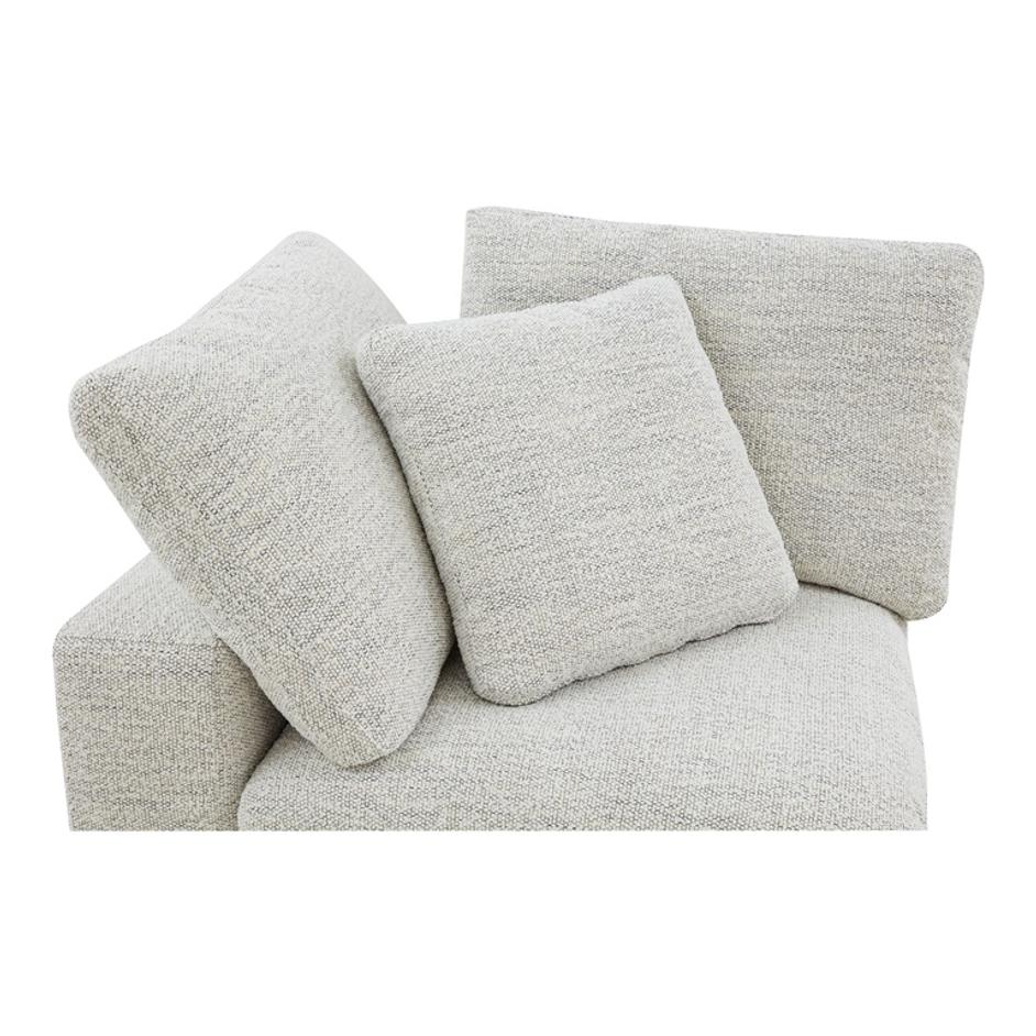 TERRA CONDO CORNER CHAIR PERFORMANCE FABRIC COASTSIDE SAND by Moes Home