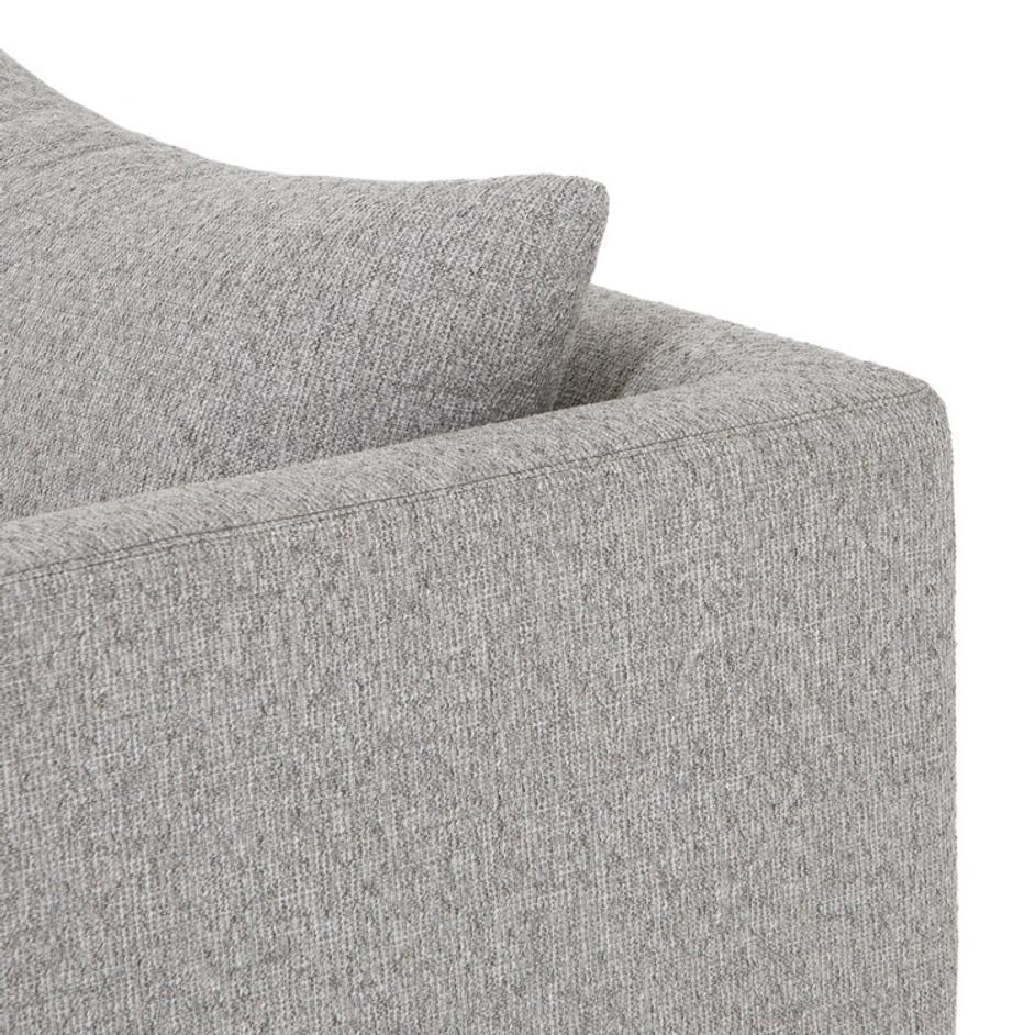 Madeline 2 Pc Sectional Laf Chaise in Lashon Fog by FOUR HANDS