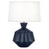Matte Midnight Blue Orion Table Lamp by Robert Abbey