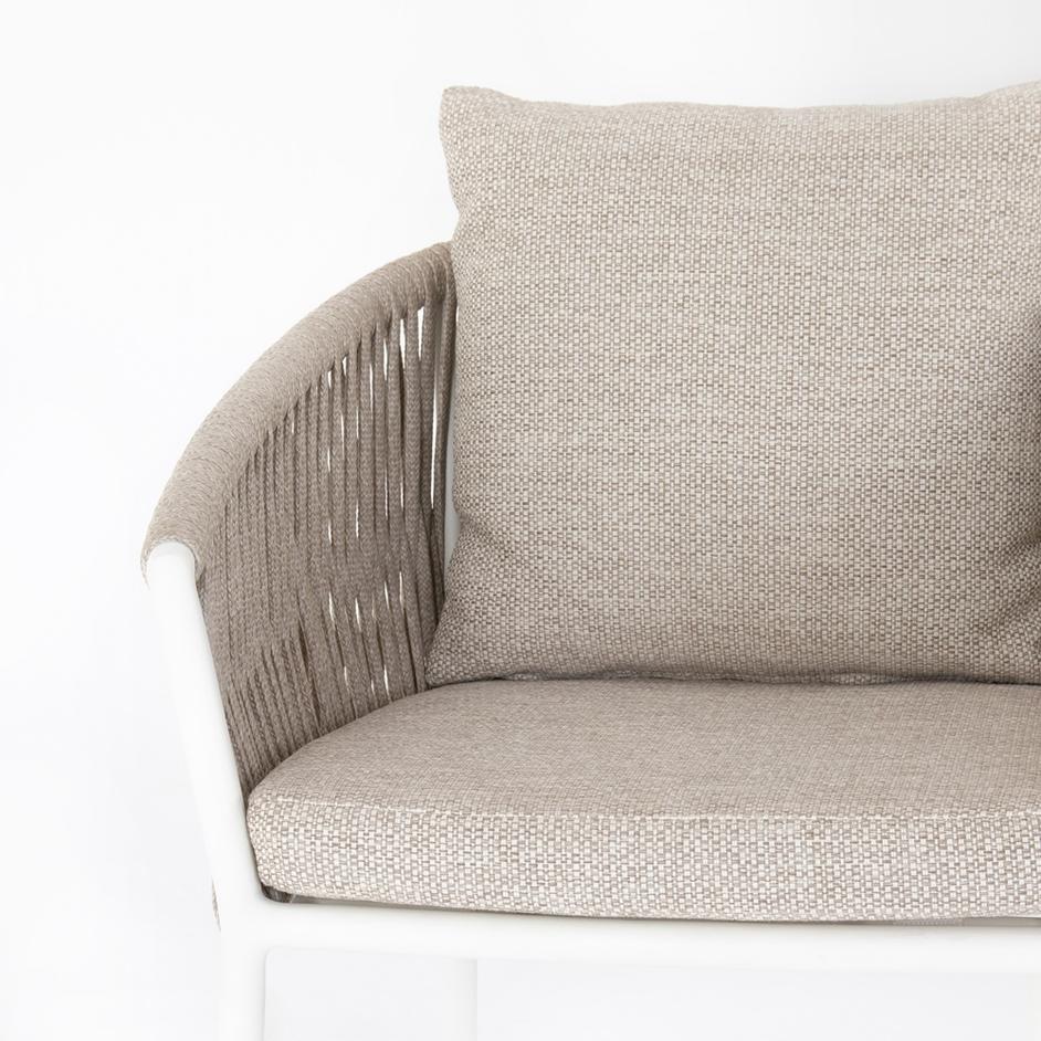 Porto Outdoor Stool-White-Counter by FOUR HANDS