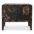 Iris Nightstand Distressed Black by Moes Home
