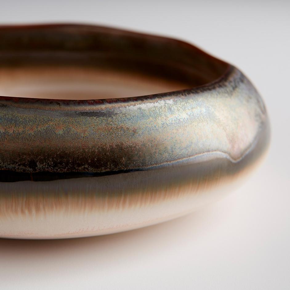 Allurement Bowl in Desert Sand by Cyan Design