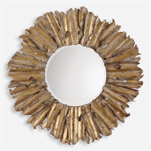 Hemani Antique Gold Mirror  by Uttermost