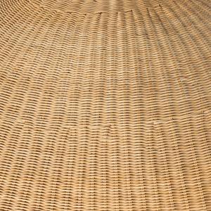 Overscale Woven Rattan Pendant In Natural by FOUR HANDS