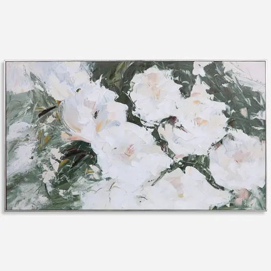 Sweetbay Magnolias Hand Painted Canvas by Uttermost