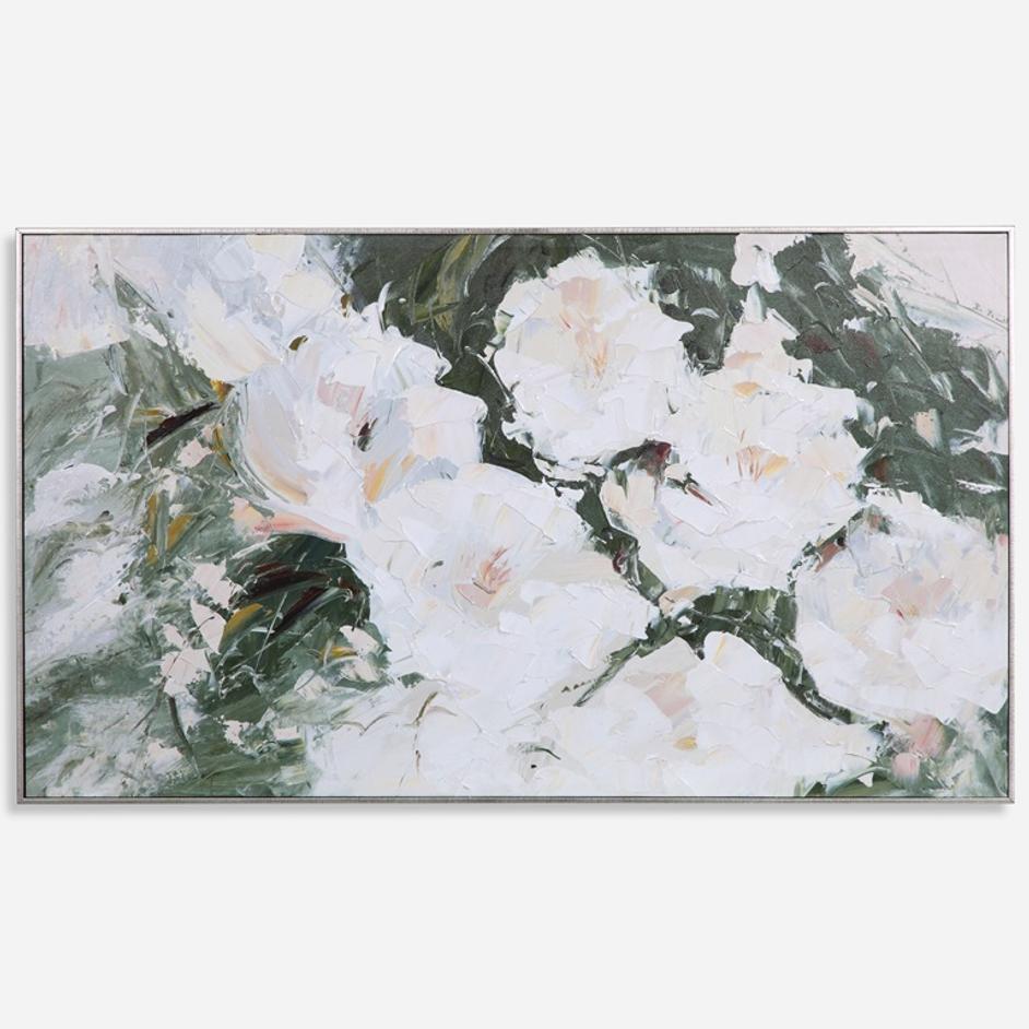 Sweetbay Magnolias Hand Painted Canvas by Uttermost