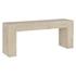 Bristol 72" Console Table White by Classic Home