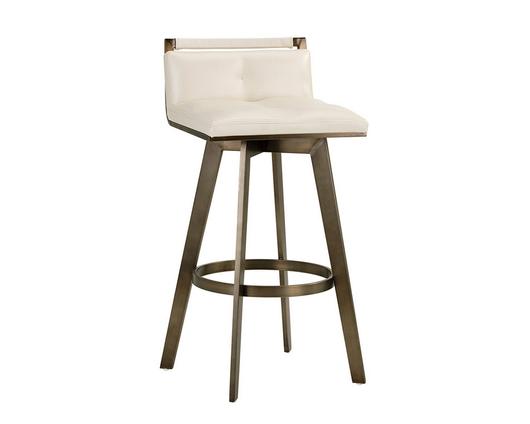 Arizona Swivel Barstool - Castillo Cream by Sunpan