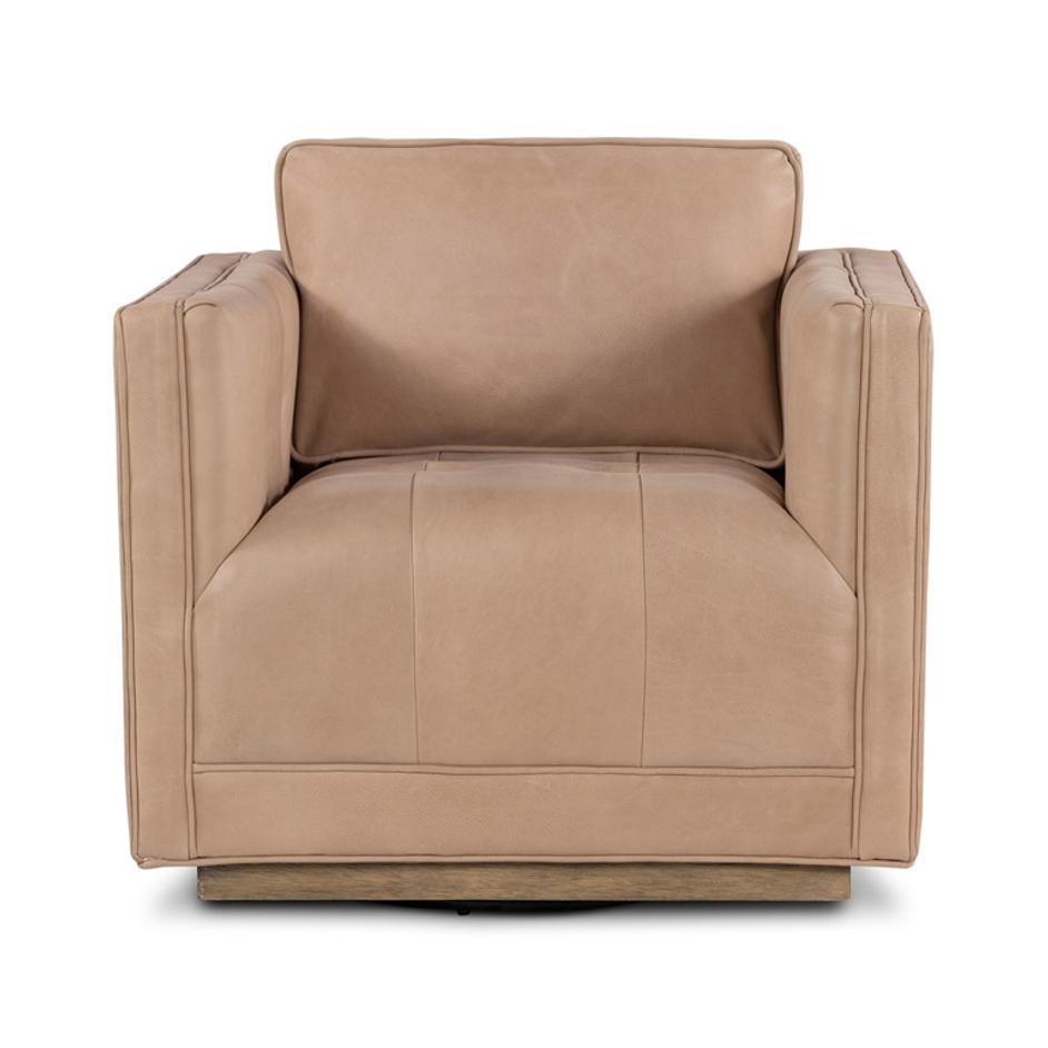 Kiera Swivel Chair - Palermo Nude by Four Hands