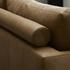Melle Sofa In Lipari Camel And Ebony Steel by Four Hands