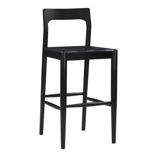 OWING BARSTOOL BLACK by Moes Home