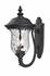 Armstrong Outdoor Wall Light in Black Finish by Z-Lite