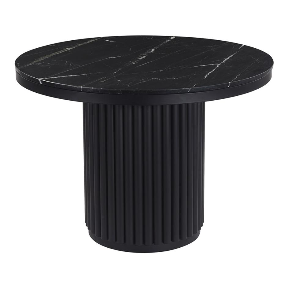 TOWER DINING TABLE BLACK MARBLE by Moes Home