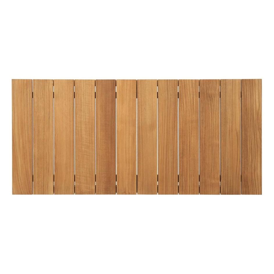 Longboat Outdoor Patio Teak Coffee Table In Natural by Modway Furniture