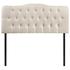 Elsa Full Upholstered Fabric Headboard In Ivory by Modway Furniture