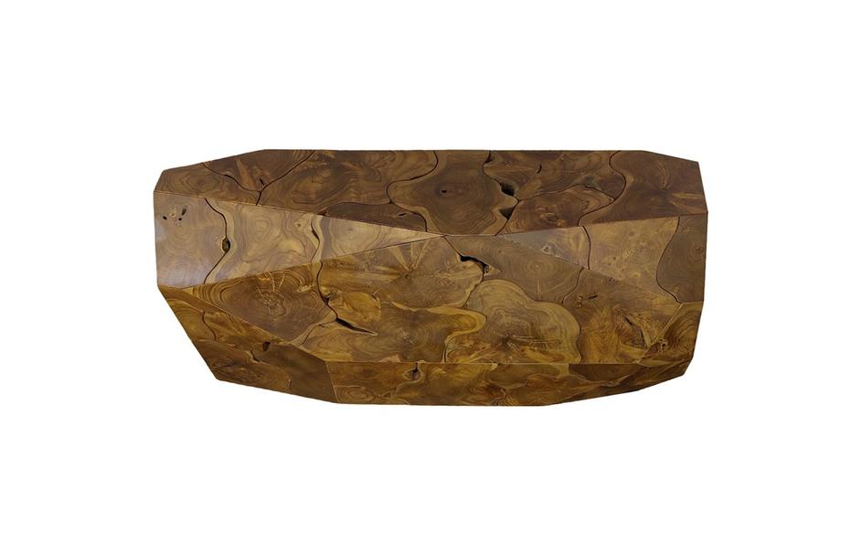 Prism Console Table, Natural by Phillips Collection