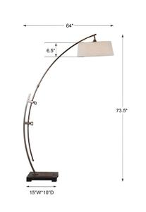 Calogero Floor Lamp by Uttermost