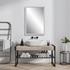 Serna White Vanity Mirror by Uttermost