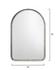 Arch Iron Wall Mirror, Silver by Jamie Young