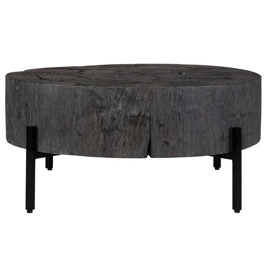 Adjoin Rustic Black Coffee Table by Uttermost
